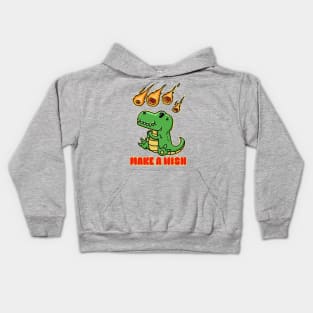 Make a Wish Dino Kids Hoodie